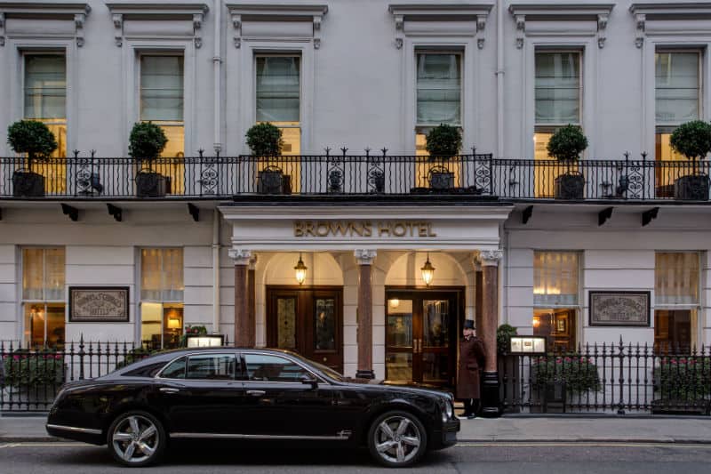 Brown's Hotel London #travel #5star #luxury #hotels #england #beverlyhills #beverlyhillsmagazine #bevhillsmag