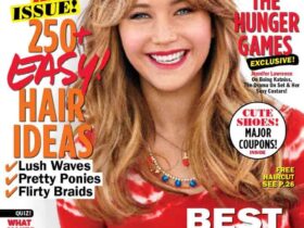 Jennifer Lawrence on the cover of Seventeen Magazine