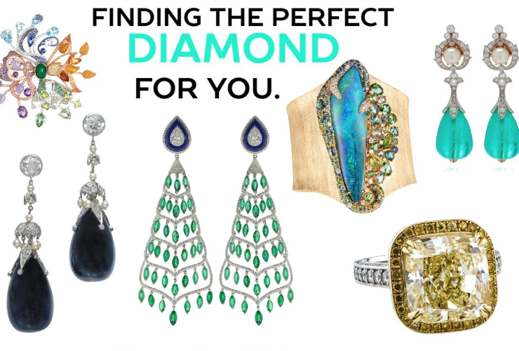 Finding The Perfect Diamond For You - white diamond #diamonds #whitegold #rings #earrings #white #gold #silver #Chopard #boucheron #lynnban #monicavinader #jewels #black #gemstones #beautiful #gems #beverlyhills #beautiful #shopping #shop #BevHillsMag