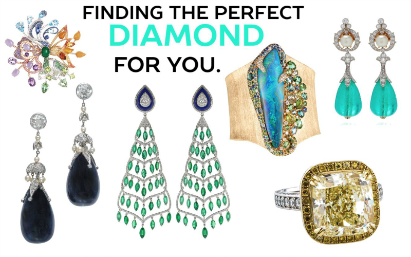 Finding The Perfect Diamond For You - white diamond #diamonds #whitegold #rings #earrings #white #gold #silver #Chopard #boucheron #lynnban #monicavinader #jewels #black #gemstones #beautiful #gems #beverlyhills #beautiful #shopping #shop #BevHillsMag