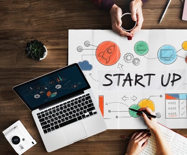 Startup Entrepreneurs Having A Business Meeting