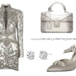 Stunning In Silver Style. SHOP NOW!!! #fashion #style #shop #shopping #clothing #beverlyhills #shoes #designer #manoloblahnik #highheels #balmain #dress #stalvey #dresses #beverlyhillsmagazine #bevhillsmag #dresses