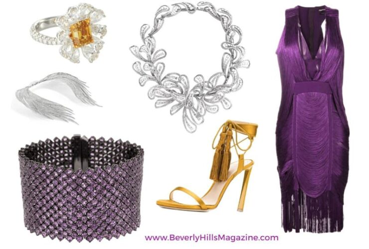 Stunning Purple Gold Style- #bevhillsmag #BevHillsMag #beverlyhillsmagazine #fashion #style #newstyles #fashionblog #shop #shopping #clothes #fashionworld #fashionmagazine #instyle #stylemagazine #diamonds #diamond #jewelry #jewellery #necklace #rings #earrings #gold #jewels #silver #whitediamonds