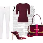 Classy Burgundy Style. SHOP NOW!!! #BevHillsMag #fashion #style #shopping #beverlyhillsmagazine