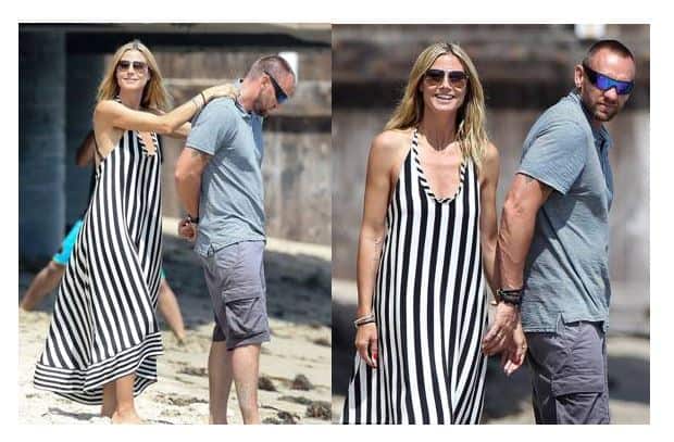 Heidi Klum Beach Style. SHOP NOW!!! ♥ #BevHillsMag #beverlyhills #fashion #style #shopping