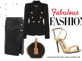 Stylish Black Versace Skirt Fashion #fashion #style #versace #blackskirt #skirt #highheels #tomford #shopstyle #shop #shopping #clothes #bevhillsmag #beverlyhills #beverlyhillsmagazine
