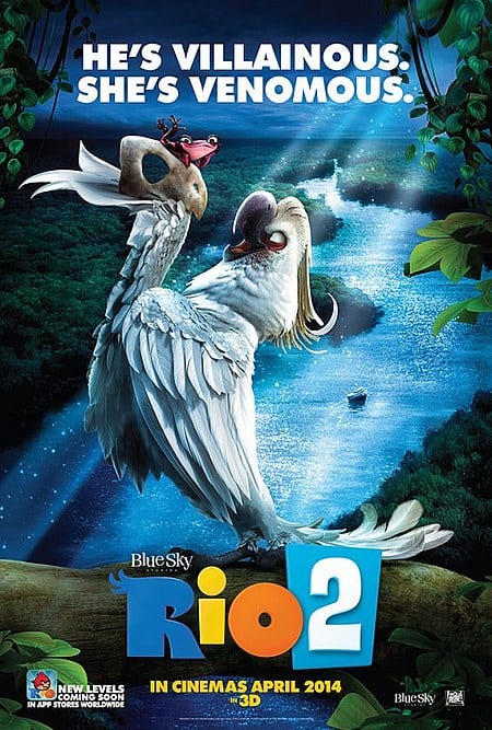 RIO 2 on DVD now!