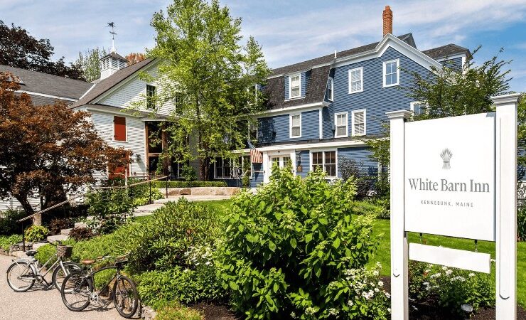 White Barn Inn: Luxury Hotel In Kennebunkport: #bevhillsmag #luxurygetaway #coastaltowns #bestinninkennebunkport #travel #vacation