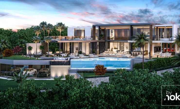 Architecture, construction and development of Villa Do Mar by By Nok