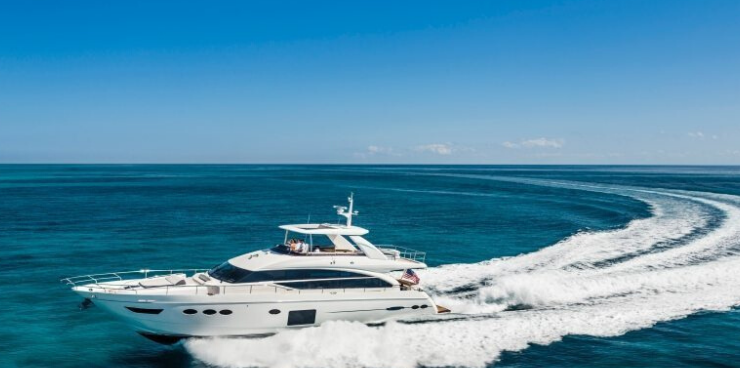 Luxury Yachting Vessel: The 84' Princess #yachts #yacht #luxury #yachting #yachtlife #84'princess #beverlyhills #beverlyhillsmagazine #bevhillsmag