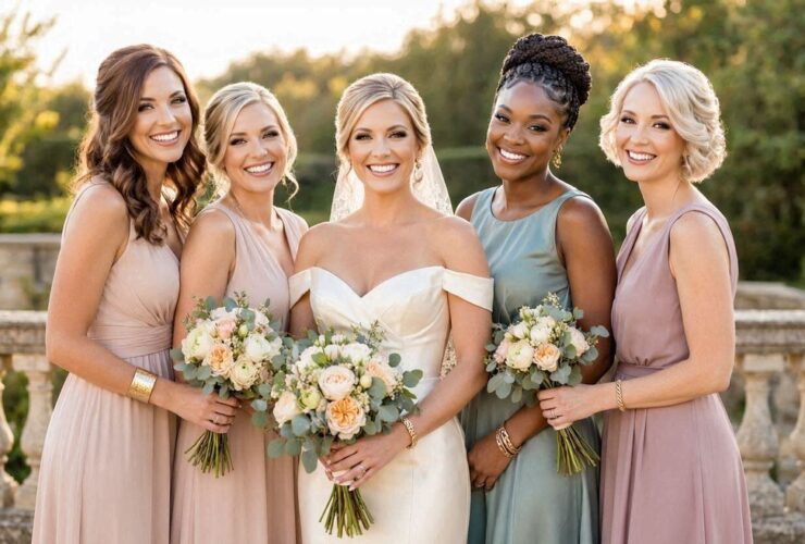 How to Style Gold Filled Bracelets for Your Wedding #GoldFilledBracelets, #BridalStyle, #WeddingJewelry, #EngagementStyle, #WeddingFashion, #BraceletStack, #LuxuryStyle