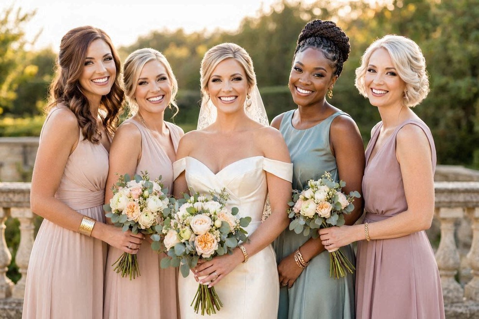 How to Style Gold Filled Bracelets for Your Wedding #GoldFilledBracelets, #BridalStyle, #WeddingJewelry, #EngagementStyle, #WeddingFashion, #BraceletStack, #LuxuryStyle