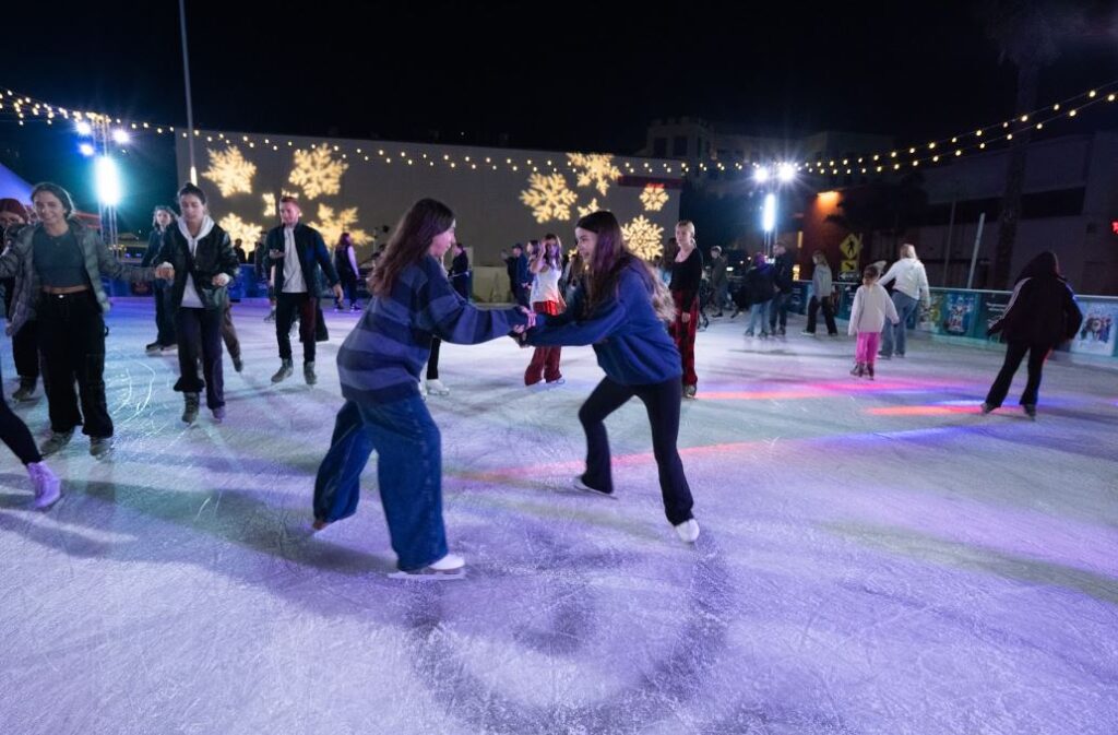 Ice at Santa Monica: A Magical Winter Wonderland by the Beach #IceAtSantaMonica, #SantaMonicaHolidays, #DisneyPlus, #Hulu, #WinterWonderland, #HolidayFun, #CaliforniaChristmas, #SantaMonicaEvents, #FamilyTime, #FestiveSeason