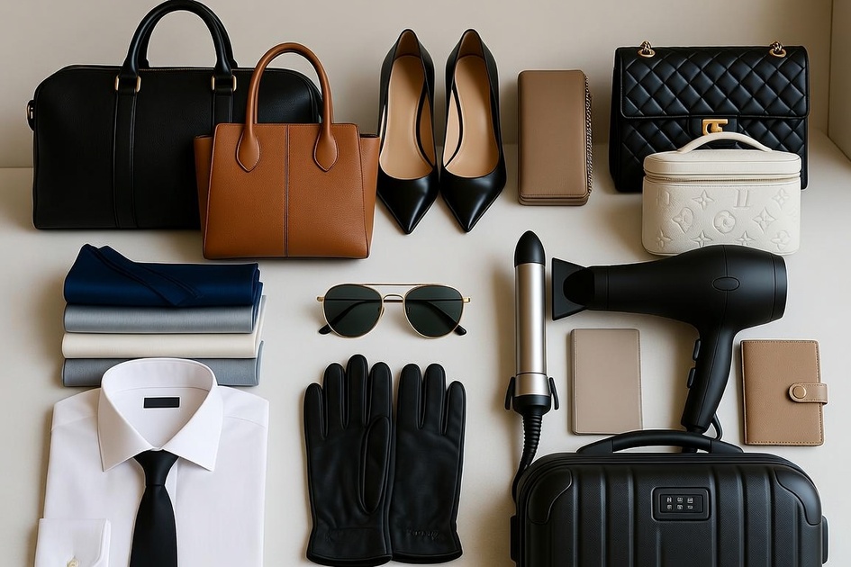 Packing Essentials for Luxury Travel #BevHillsMag, #BeverlyHills, #BeverlyHillsMagazine, #LuxuryTravel, #LuxuryLifestyle, #TravelEssentials, #LuxuryPacking, #TravelInStyle, #LuxuryVacation, #TravelStyle