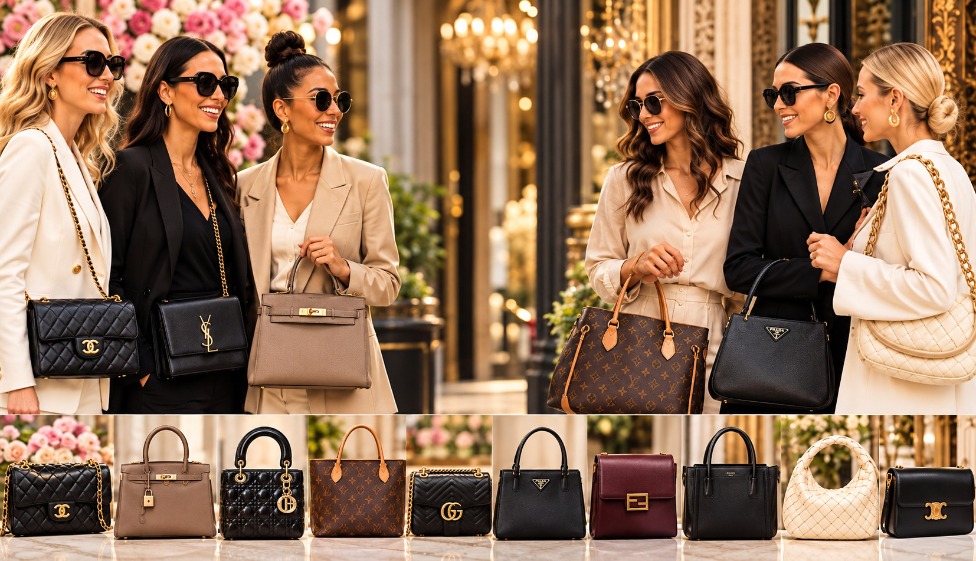 Top 10 Luxury Handbag Brands For Fashion Lovers #Luxuryhandbags, #Designerhandbags, #Fashionbrands, #Luxury #fashion