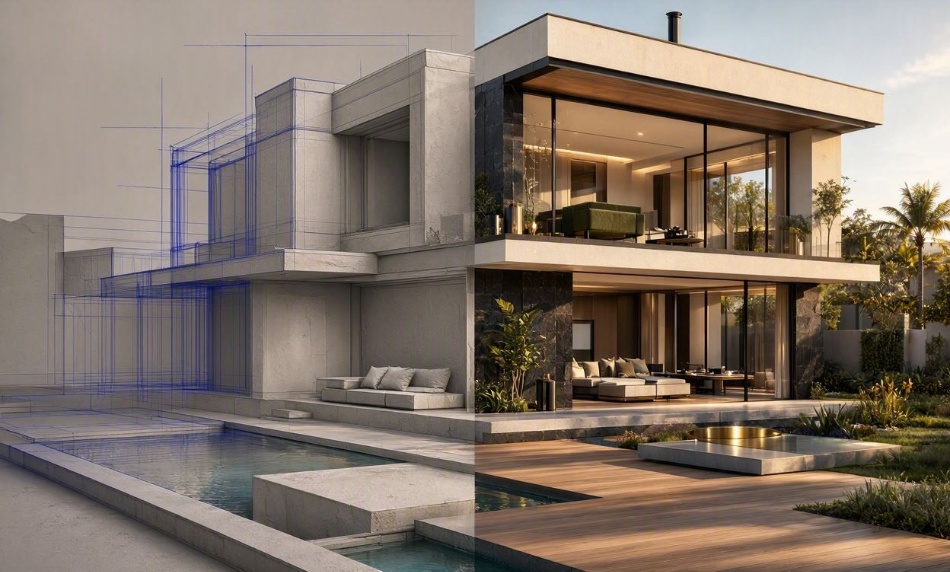 Why 3D House Rendering Is Essential in Luxury Home Design #LuxuryRealEstate #LuxuryHomes #3DRendering #HouseDesign #LuxuryHomeDesign #Architecture #InteriorDesign #RealEstateDesign #BeverlyHills #BeverlyHillsMagazine
