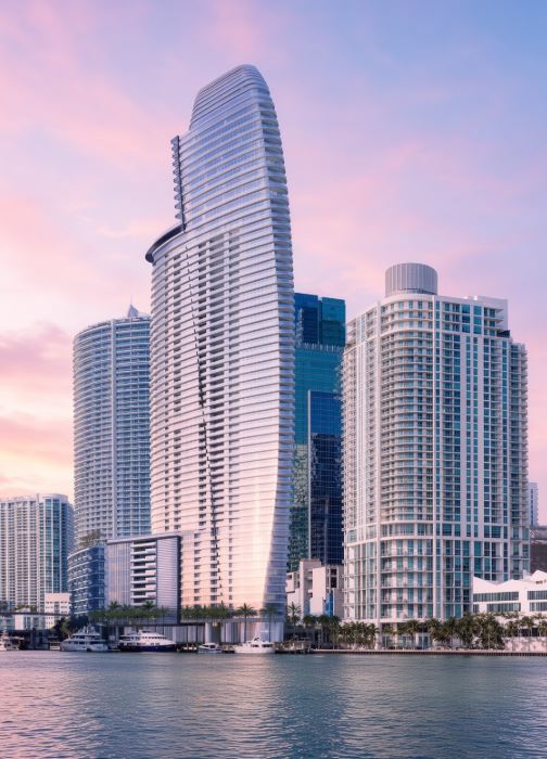 Aston Martin Residences #miamihomes #luxuryrealestate #florida homes #eliteliving #bevhillsmag