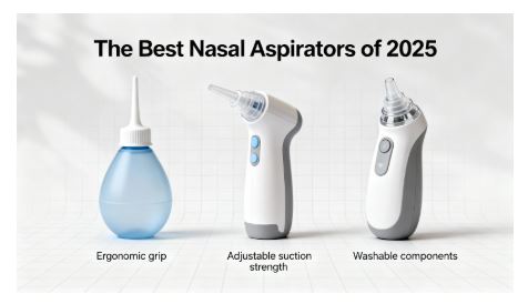 Top Recommended Nasal Aspirators for Parents #NasalAspirator, #BabyNoseSucker, #NoseFrida, #NozeBot, #BabyCongestion, #ElectricNasalAspirator, #Momcozy, #Grownsy, #BabyHealth2025, #ParentingEssentials