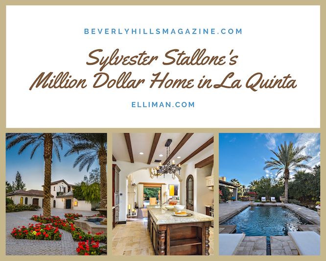 Sylvester Stallone's Million Dollar Home in La Quinta #luxury #realestate #homesforsale #celebrity #celebrityhomes #celebrityrealestate #dreamhomes #sylvesterstallone #beverlyhills #beverlyhillsmagazine #bevhillsmag 