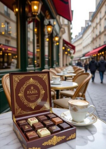 Embracing the French Art de Vivre #FrenchLuxury, #ArtDeVivre, #LuxuryGastronomy, #FineChocolate, #FrenchCraftsmanship, #HauteCouture, #ParisianElegance
