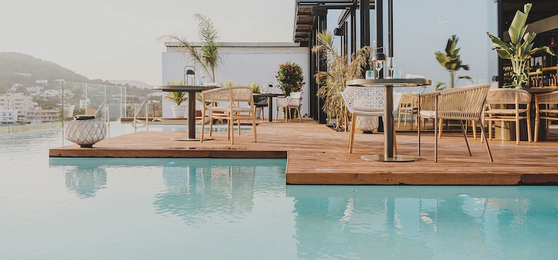 Aguas de Ibiza: An Eco-luxury Hotel #travel #fivestarhotels #luxuryhotel #vacation #exclusivegetaway #beverlyhillsmagazine #beverlyhills