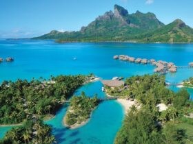 A Tropical Vacation at Four Seasons Bora Bora #travel #fivestarhotels #luxuryhotel #vacation #exclusivegetaway #beverlyhillsmagazine #beverlyhills #fourseasonsborabora #fourseasons