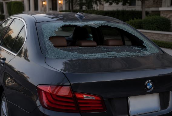 Rear Window Damage: Causes, Prevention, and Solutions #RearWindowDamage #AutoGlass #CarSafety #WindshieldRepair #VehicleMaintenance #AutoRepair #CarCare