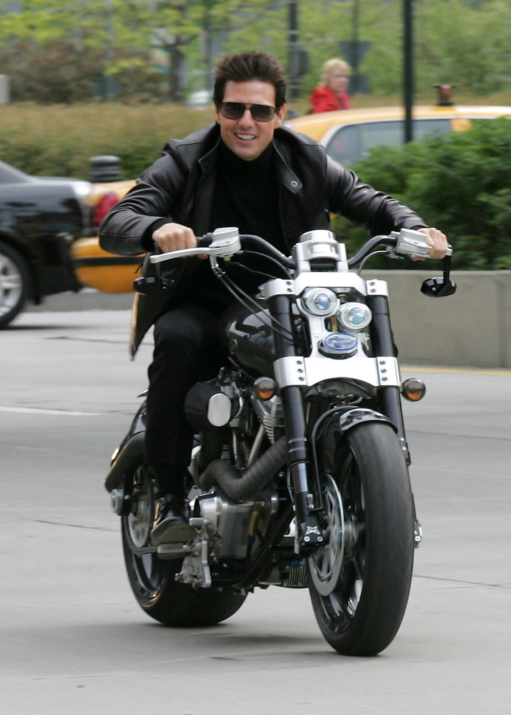 Celebrities Who Love Their Motorbikes Like Tom Cruise