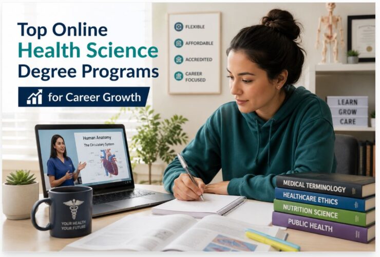 Top 7 Online Health Science Degree Programs for Career Growth #OnlineHealthScience #HealthScienceDegree #OnlineEducation #CareerGrowth #HealthcareCareers