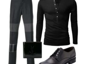 Black & Gray Style For Men