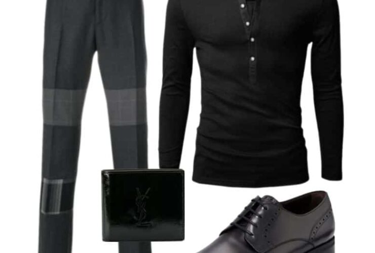 Black & Gray Style For Men