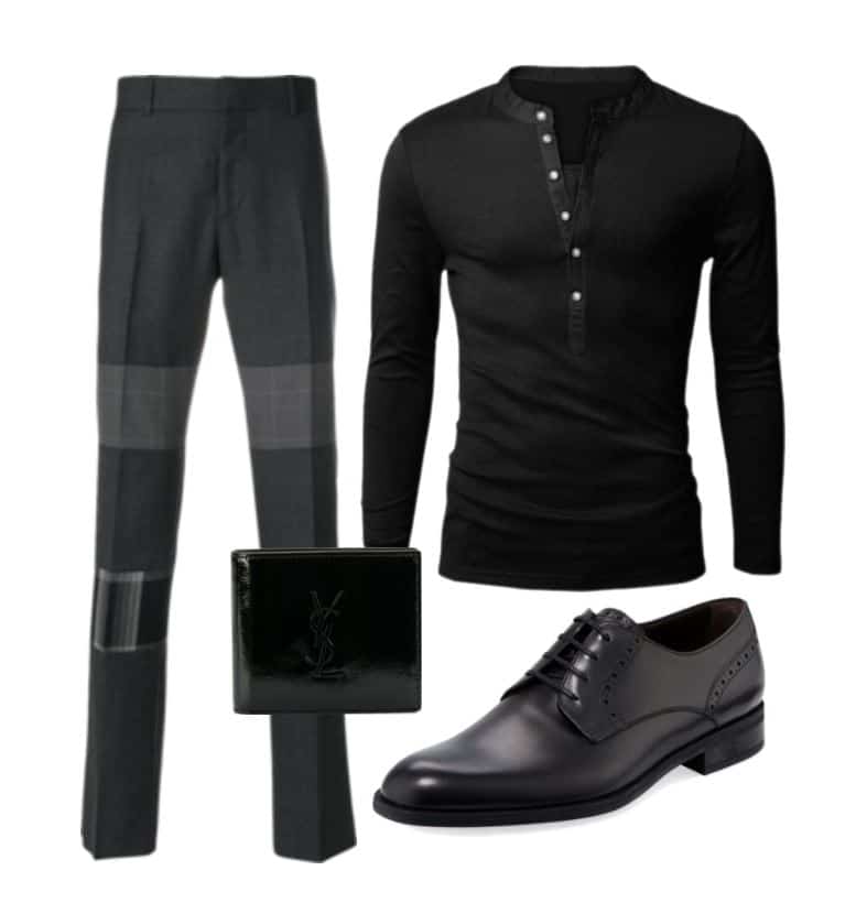Black & Gray Style For Men