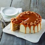 #Royal Recipes by Carolyn Robb: #Macadamia & Salted #Caramel Cake #recipe #crumble #cake #recipes #food #cook #cooking #beverlyhills #beverlyhillsmagazine #carolynrobb #rockyroad #desserts #celebritychef #chef #chocolate #cake #mint #dessert