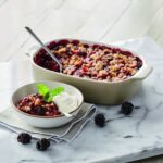 #Royal Recipes by Carolyn Robb: Apple & Blackberry Crumble #recipe #crumble #cake #recipes #food #cook #cooking #beverlyhills #beverlyhillsmagazine #carolynrobb #celebritychef #chef