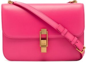 Saint Laurent carre-leather-shoulder-bag #fashion #bag #designerbag #handbag #SaintLaurent #style #shop #bevhillsmag #beverlyhillsmagazine #beverlyhills