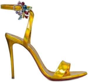 Christian Louboutin Gold Heels