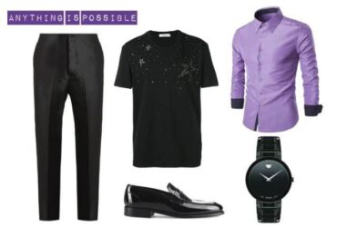 Cool Men's Style With Purple. SHOP NOW!!! #BevHillsMag #beverlyhillsmagazine #fashion #style #shopping #styleformen