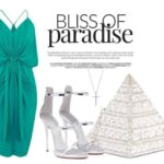 Emerald & Silver Evening Style