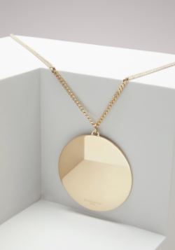 Givenchy Mirrored Round Necklace. BUY NOW!!!