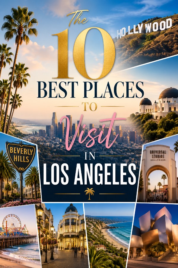 The 10 Best Places to Visit in Los Angeles #beverlyhills #losangeles