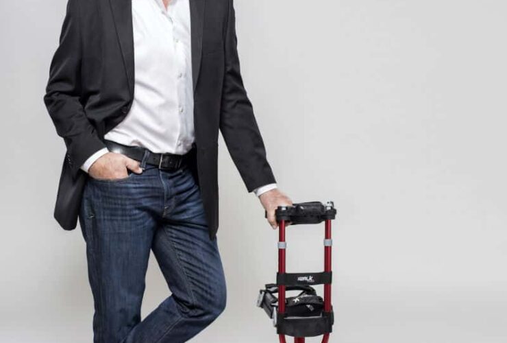 iWalk2.0 Medical Breakthrough Replaces Crutches #health #medical #iwalk #crutches #brokenleg #cool #inventions #beverlyhills #beverlyhillsmagazine #bevhillsmag