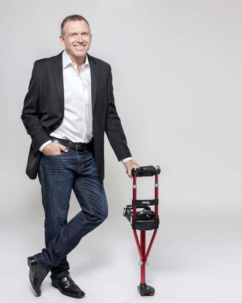 iWalk2.0 Medical Breakthrough Replaces Crutches #health #medical #iwalk #crutches #brokenleg #cool #inventions #beverlyhills #beverlyhillsmagazine #bevhillsmag