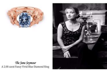 The Jane Seymour Blue Diamond Ring and $2Million Dining Experience