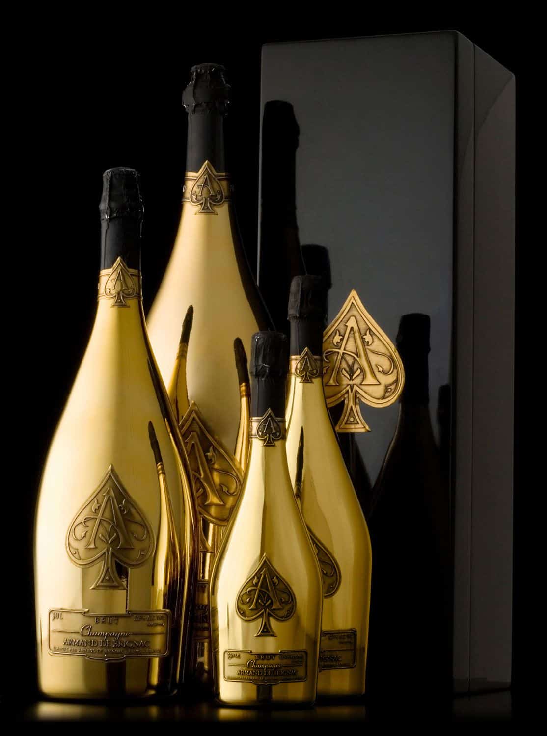 Ace Of Spades Brut Gold Champagne Art Print