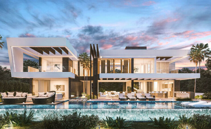 Modern Home With Architecture BY Nok