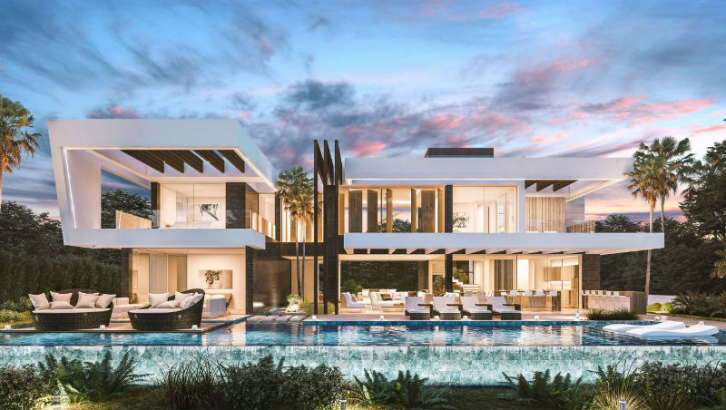 Modern Home With Architecture BY Nok