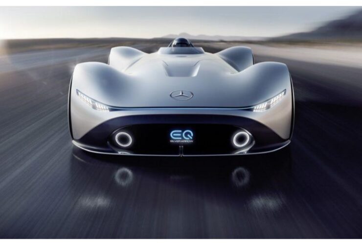 Dream Car| The Mercedes EQ Silver Arrow#dream cars#fast cars#cool cars#car magazine#luxury cars#cars#beverly hills#beverly hills magazine