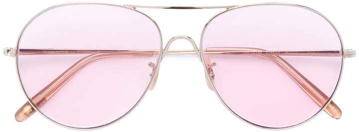 Pink Oliver Peoples Aviator Sunglasses. BUY NOW!!!