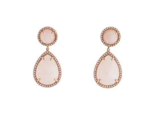 Pink Opal & Diamond Earrings. BUY NOW!!! #beverlyhills #beverlyhillsmagazine #bevhillsmag #shop #shopping #jewelry