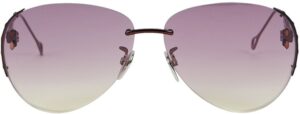 Isabel Marant rimless-oversized-aviator-sunglasses #fashion #style #shop #sunglasses #aviatorsunglasses #eyewear #bevhillsmag #beverlyhillsmagazine #beverlyhills